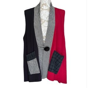 Moonlight by Y&S colorblock vest